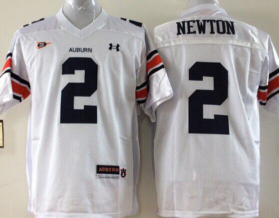 Men Auburn Tigers #2 Newton White 2025 NCAA Jersey